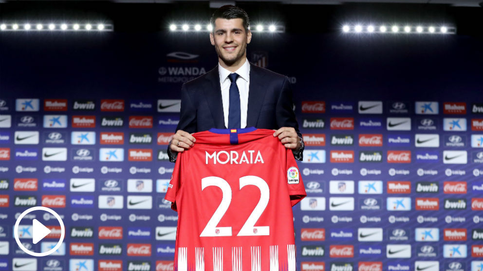 Morata lucirá el dorsal 22 en su nueva etapa en el Atlético. (Getty)