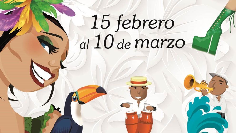 El Carnaval de Las Palmas de Gran Canaria 2019 se inspira en el Carnaval de Río.