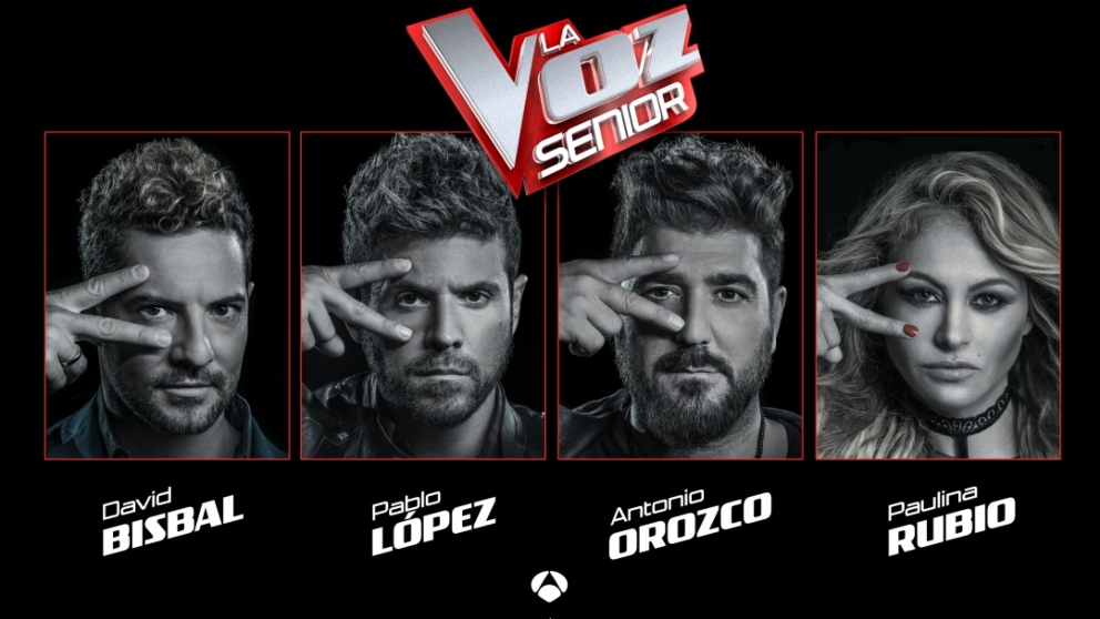 Los coaches de ‘La Voz Senior’. (Foto: Antena 3)