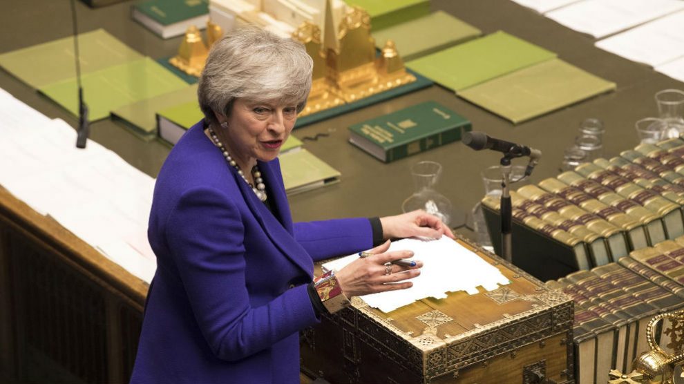 Theresa May.
