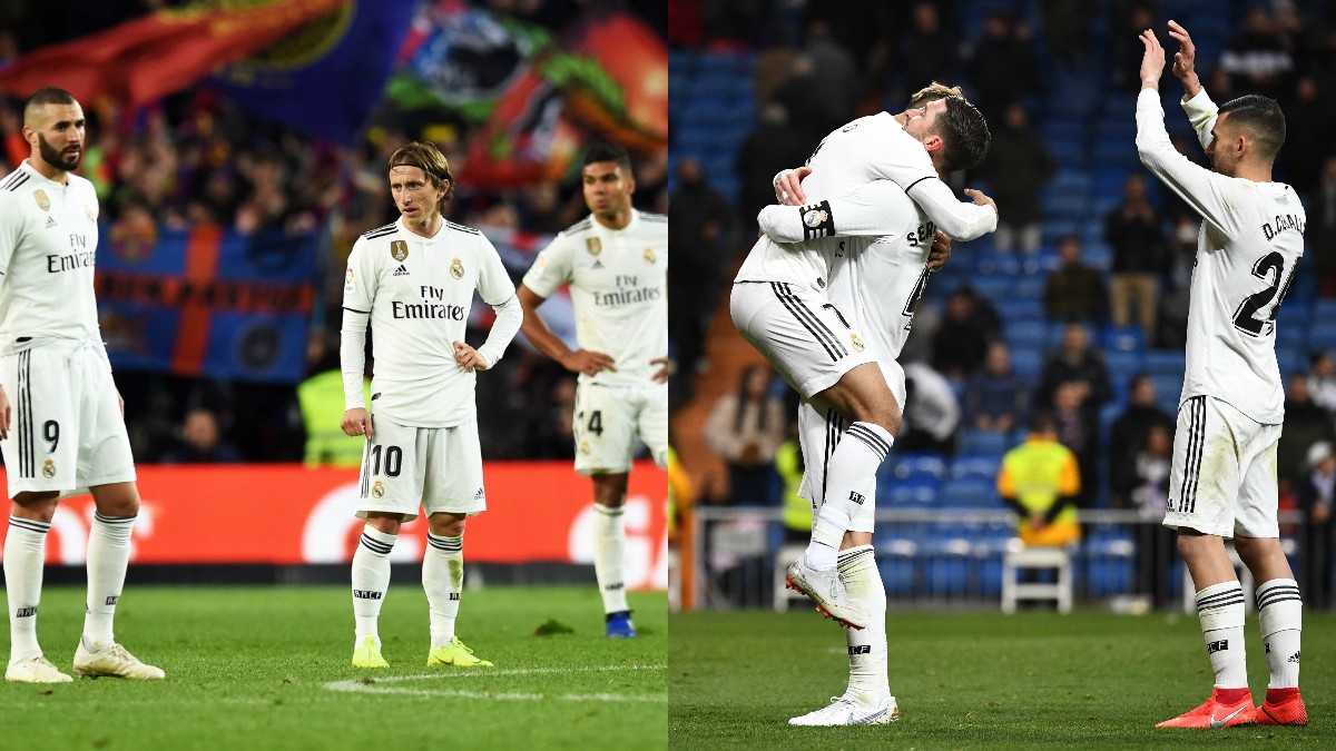 Los cambios del Real Madrid desde su última visita al Camp Nou
