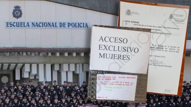 Interior deja a las mujeres de la Escuela de Policía de Ávila un mes sin agua caliente