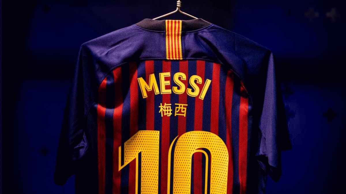 El Barcelona lucirá el nombre de sus jugadores en chino en homenaje al Nuevo Año Chino (Twitter oficial FC Barcelona)
