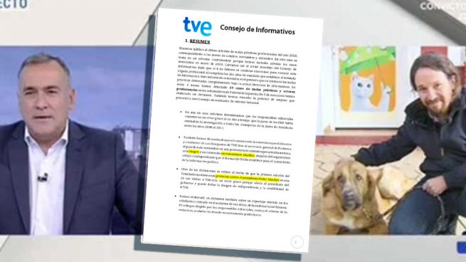 El Consejo de Informativos de TVE reduce a imagen «excesivamente amable» la entrevista a Iglesias
