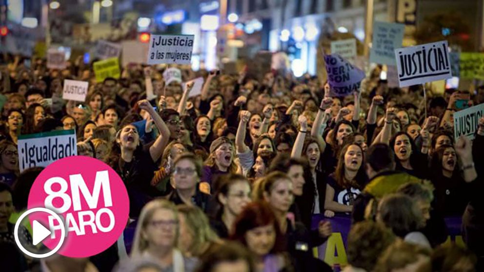 Huelga feminista: Horario y recorrido de las manifestaciones del 8-M