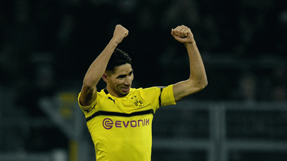 Achraf-celebra-un-gol-anotado-esta-semana-en-la-Copa-de-Alemania-(AFP)