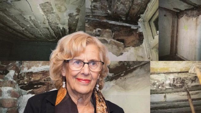 Carmena hace oídos sordos a la denuncia de un edifico en riesgo de derrumbe en la calle Carretas