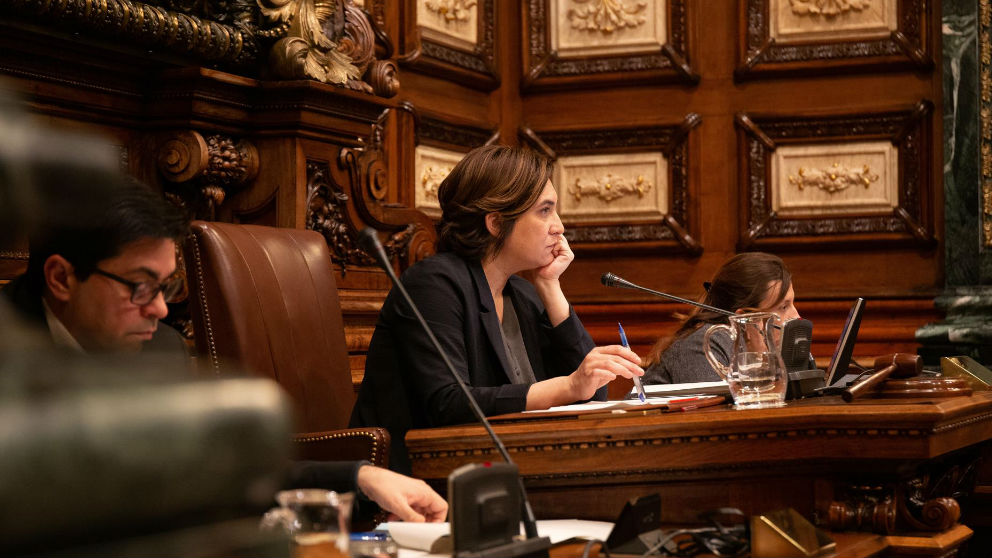 La alcaldesa de Barcelona Ada Colau. Foto: Europa Press