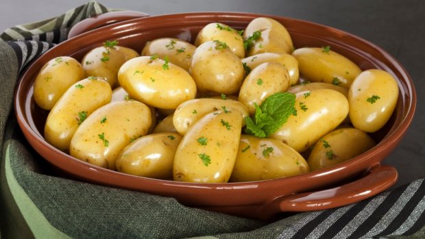 patatas al vapor al microondas