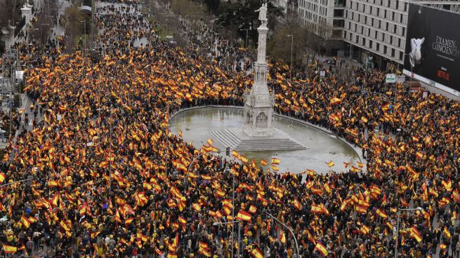 Manifestación Madrid: Última hora desde la Plaza de Colón, en directo