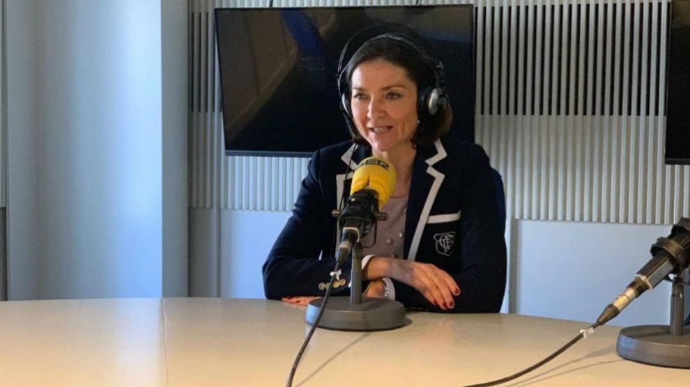 Reyes Maroto, ministra de Industria (foto: Cadena Ser)
