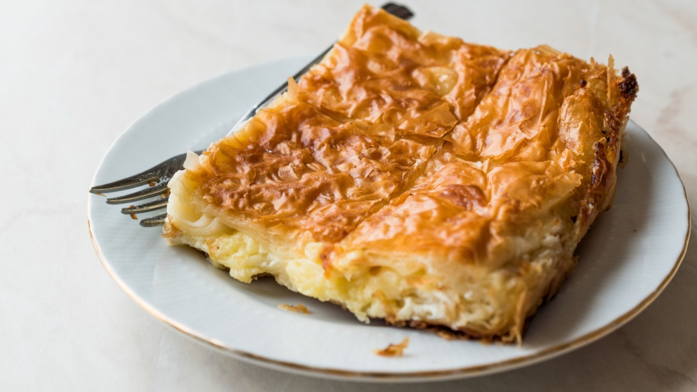 Receta de hojaldre de camembert y beicon