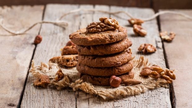 cookies de chocolate y nueces