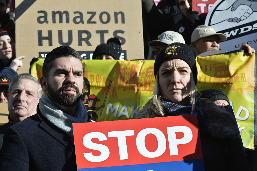 Protestas por Amazon