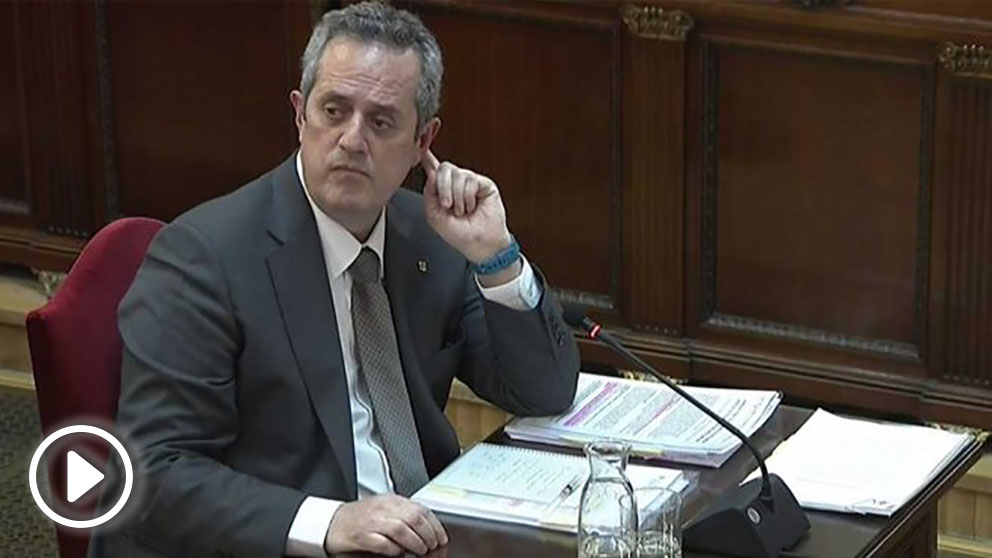 Joaquim Forn durante el juicio del ‘procés’. Foto: EP