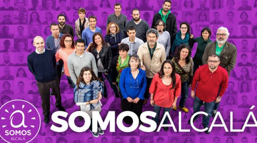 Miembros de Somos Alcalá.