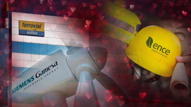Ferrovial, Siemens Gamesa y Ence entre los ‘flechazos bursátiles’ de los analistas en San Valentín
