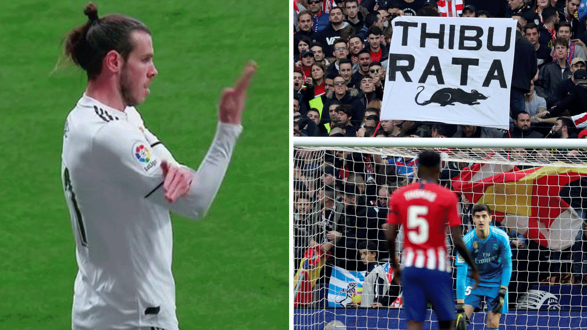 El Real Madrid no entiende que la Liga denuncie a Bale y no al Atlético por el trato humillante a Courtois