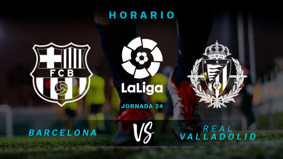 El Barcelona se mide con el Valladolid en el Camp Nou.