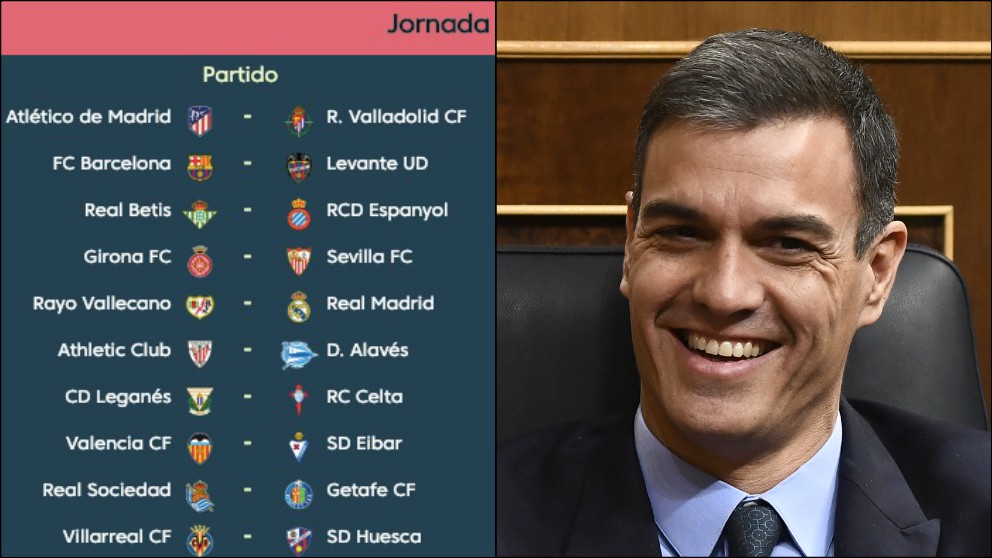 La jornada 35 de Liga Santander coincidirá con las elecciones generales del 28 de abril.