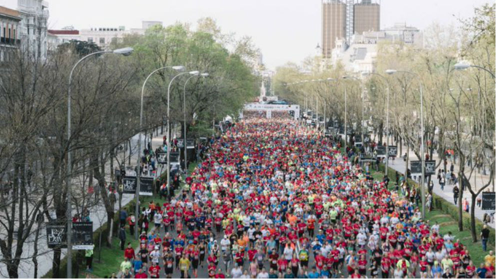 La Maratón de Madrid tendrá que cambiar la fecha de la prueba al coincidir con las elecciones generales del 28 de abril. (Foto: mapoma.es)