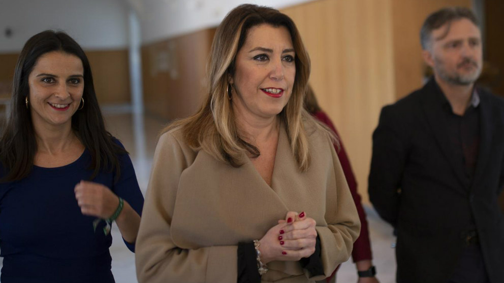 Susana Diaz, ex presidenta de la Junta de Andalucía. Foto. EP.