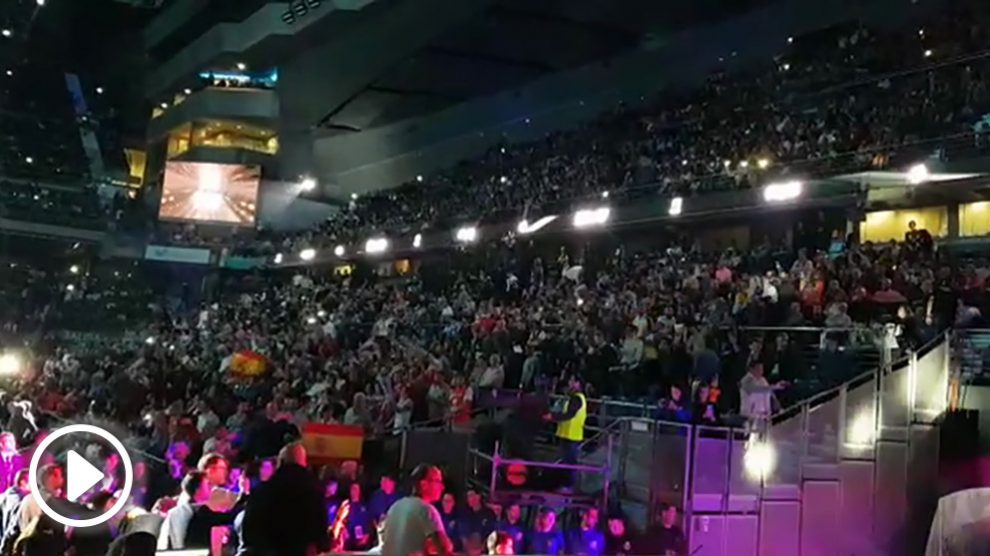 El Palacio recibió al Barça de forma hostil.