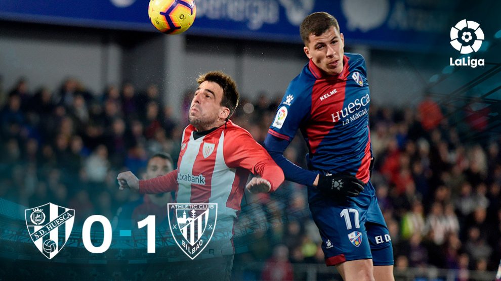 El Athletic gana al Huesca. (EFE)