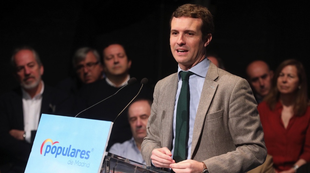 Pablo Casado, líder del PP.