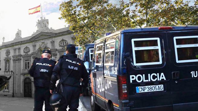 Interior recurre a policías en días libres para cubrir el operativo del juicio del ‘procés’