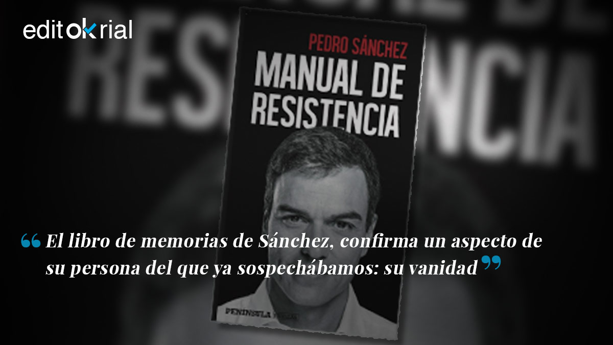 El libro demuestra la vanidad de Sánchez