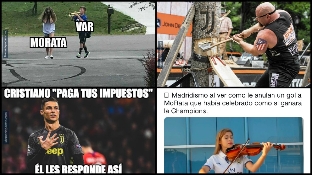 Memes Atlético de Madrid – Juventus