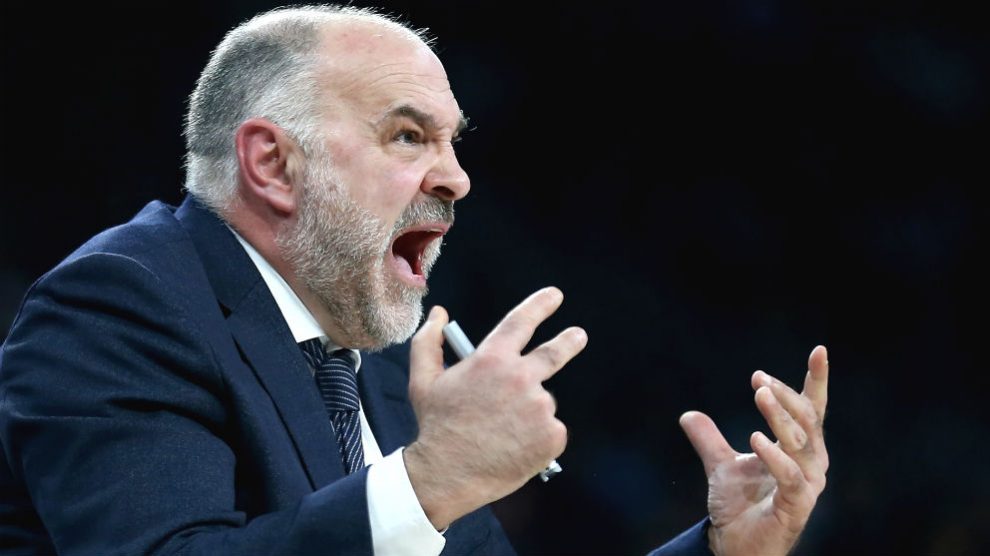 Laso protesta en la final de la Copa del Rey Real Madrid-Barcelona. (Getty)