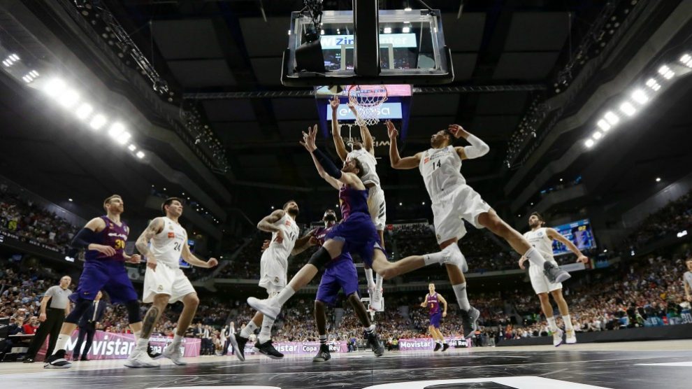 Randolph, Tomic y la jugada decisiva de la Copa ACB. (ACB)