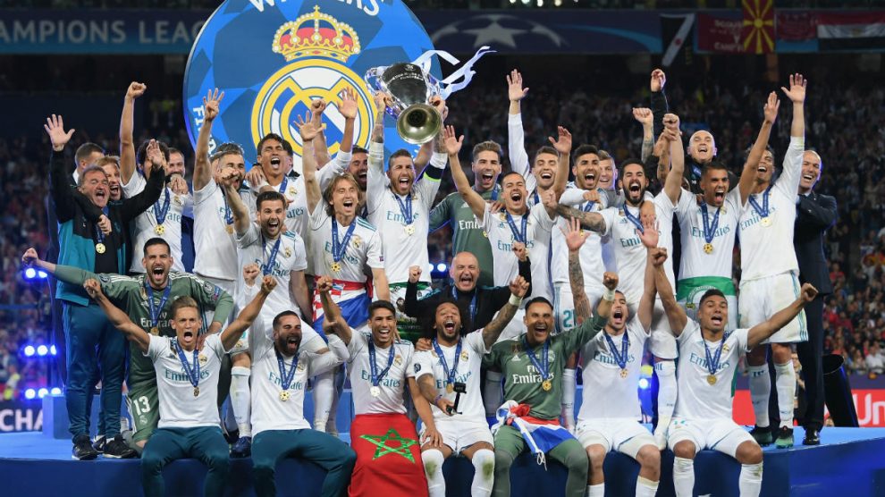 El Real Madrid ha ganado las tres últimas Champions. (Getty)