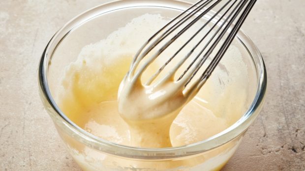 buñuelos de hojaldre con crema