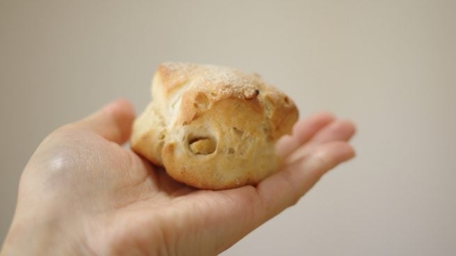 pan de leche de soja y nueces