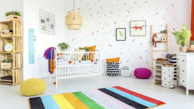 decorar paredes habitación bebé