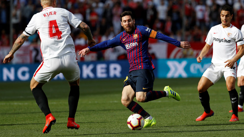 Liga Santander 2018-19: Sevilla – Barcelona | Partido de hoy de La Liga, en directo.