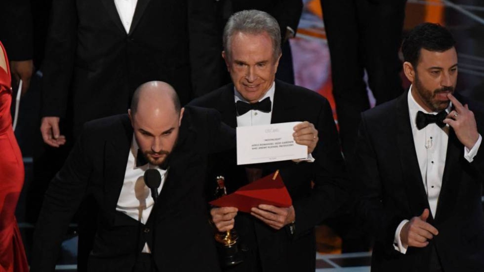 El momento ‘Moonlight’, uno de los más ridículos de los Oscar