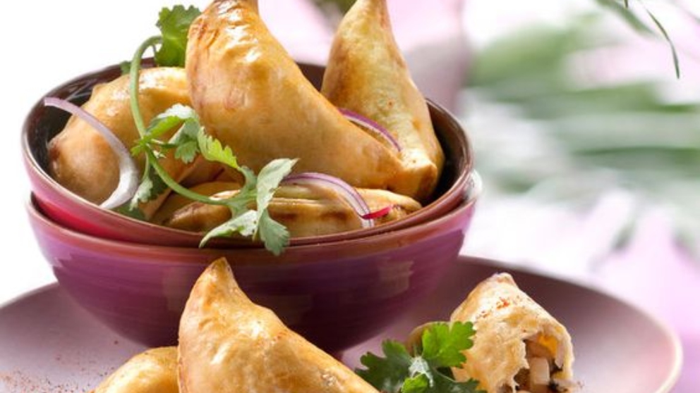 Receta de Pasta filo rellena de pollo