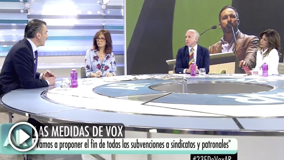 Ortega Smith en Telecinco.