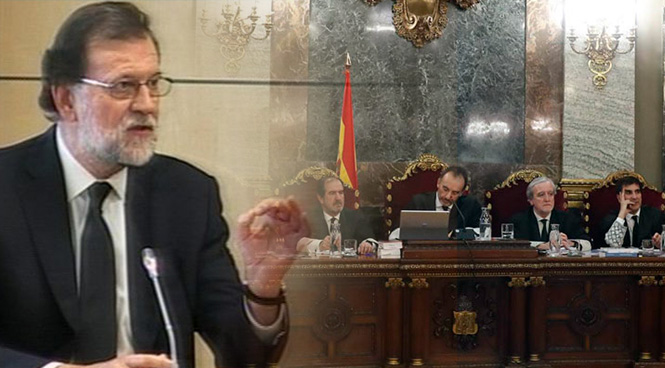 Rajoy declara en el Tribunal Supremo por el juicio del procés