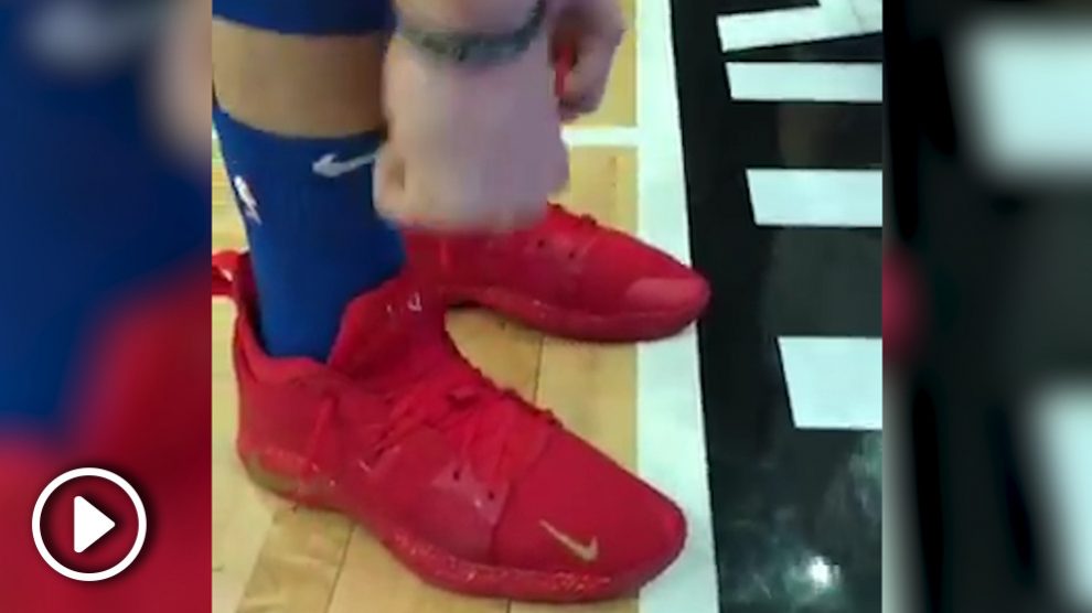 Doncic tuvo un gran gesto con un niñio enfermo.