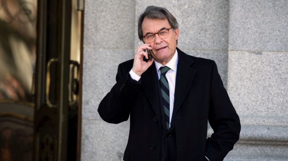 Artur Mas a las puertas del Supremo.