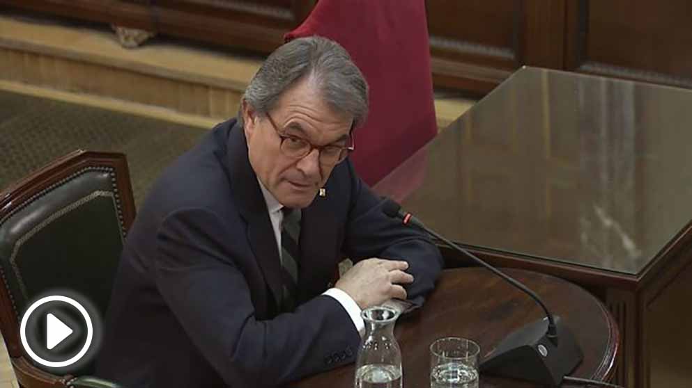 Artur Mas declara ante el Tribunal Supremo en el juicio del procés