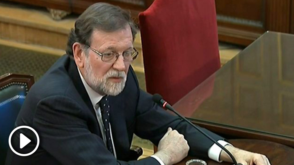 Mariano Rajoy declara como testigo en el juicio del procés