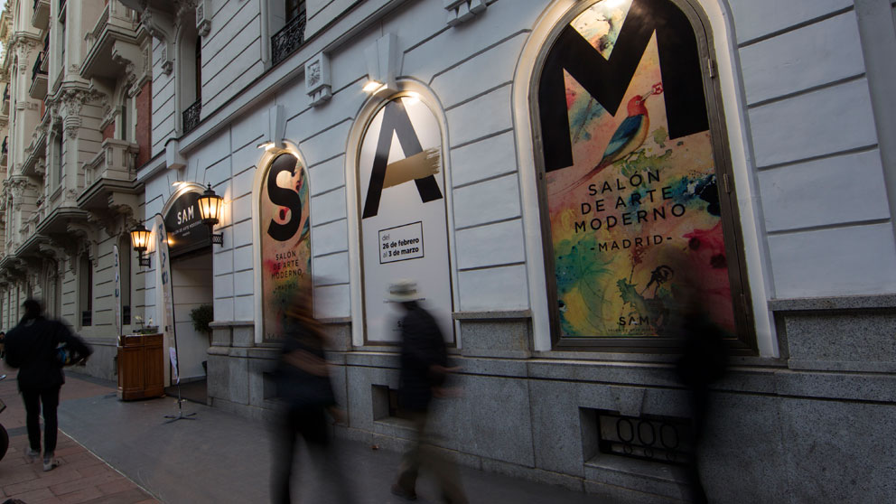 Distrito 41 y MCDM (Madrid Capital de Moda de la Dirección Gral de Comercio del Ayuntamiento) colaboran con la primera edición de SAM – Salón de Arte Moderno,
