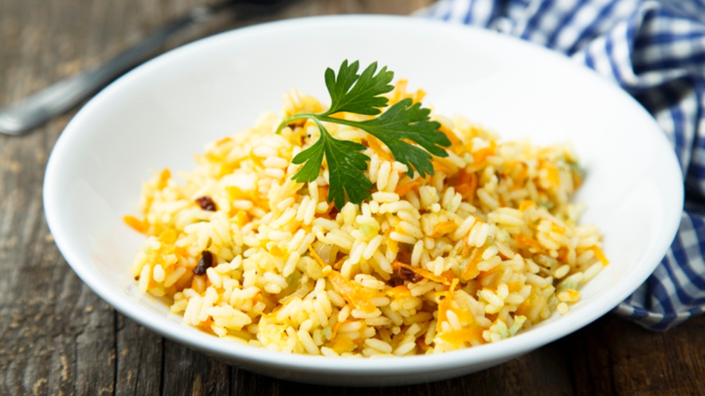 Receta de Arroz cremoso a la naranja