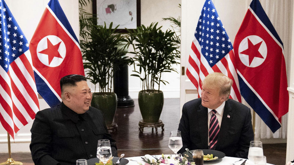 Donald Trump y Kim Jong Un. Foto: Europa Press